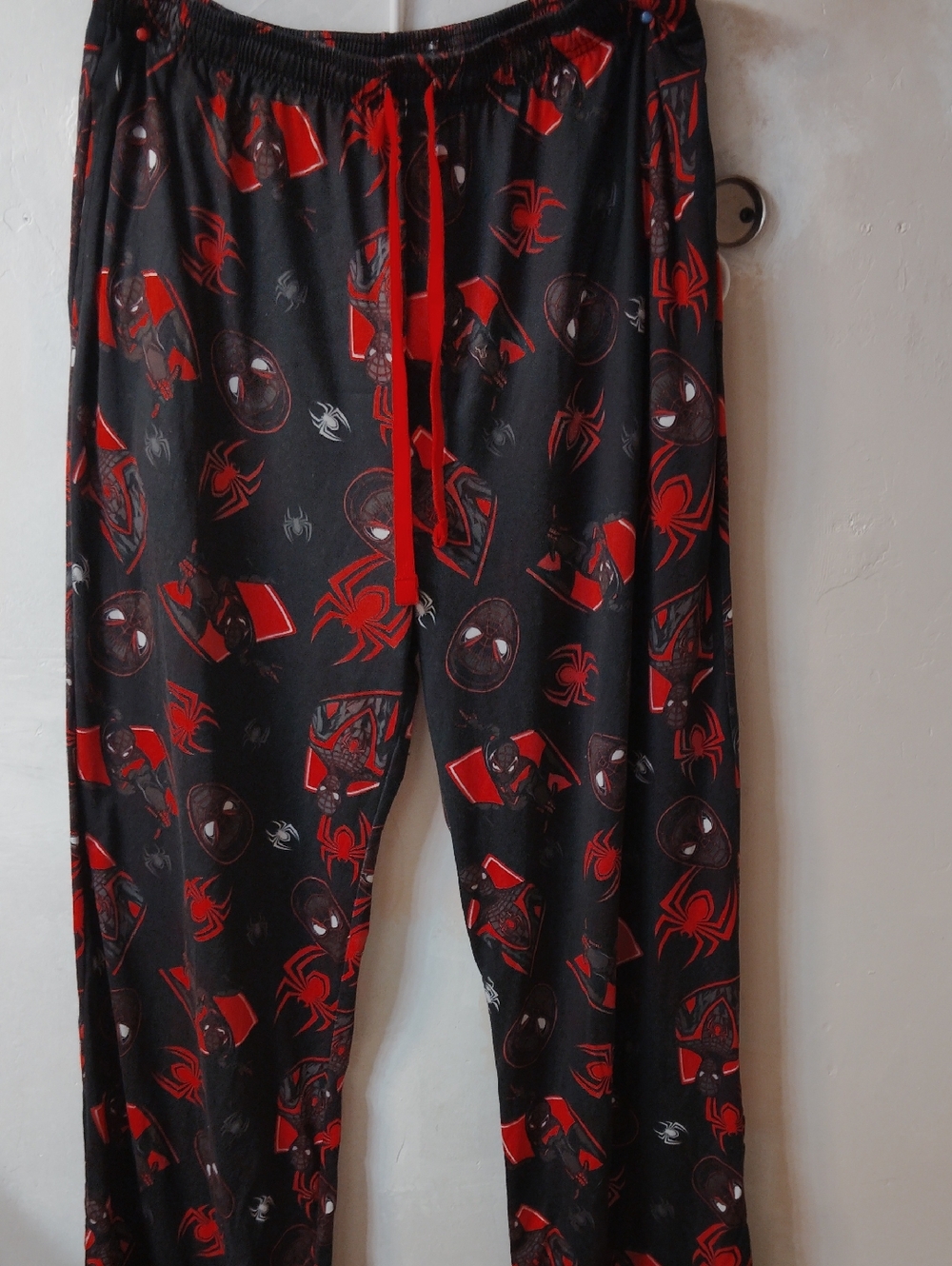 Mens Spider Man PJ Pants Miles Morales